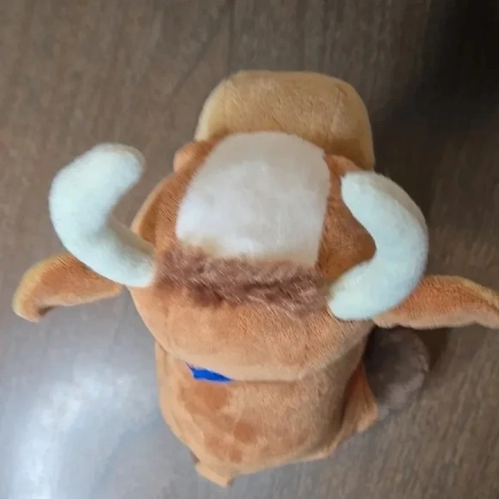Texas Longhorn Plush, State Flag Bandanna,‎ Weighted Feet, 9